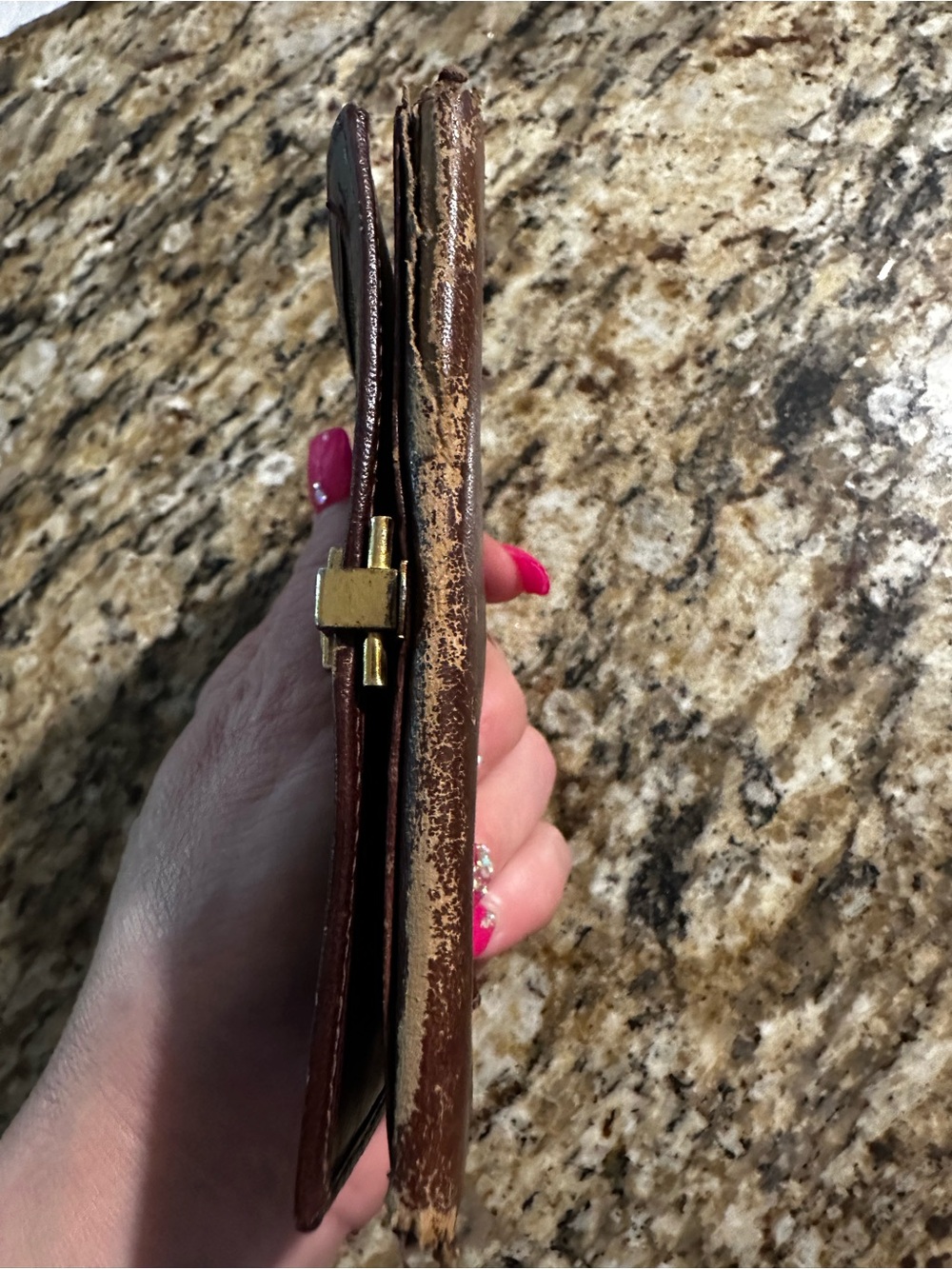 Fendi Zucca FF Logo Wallet, vintage- look at all pics**project piece** - Picture 13 of 14